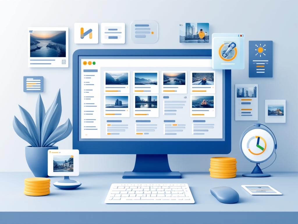 Automatisierte Bildtagging und Metadaten-Generierung Dashboard